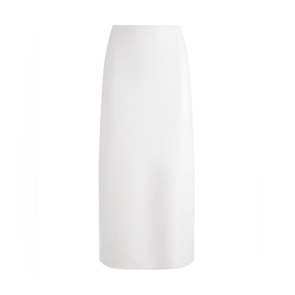 Alice + Olivia MAEVE VEGAN MIDI SKIRT - Picture 1 of 12